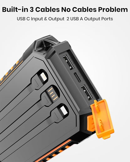 Batterie Externe Solaire 27 000 mAh