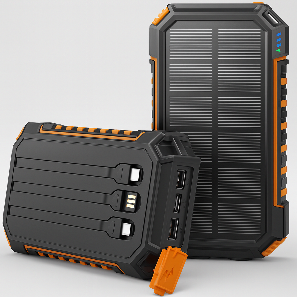 Batterie Externe Solaire 27 000 mAh